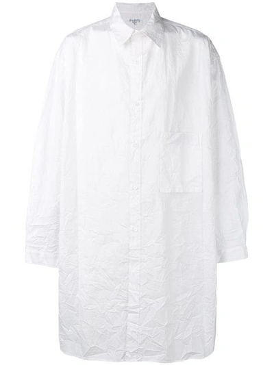 Yohji Yamamoto Oversized Long In White