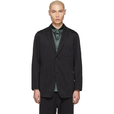 Yohji Yamamoto Classic Fitted Blazer In Black