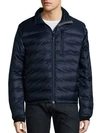 Canada Goose Lodge Down Jacket In Ink Blue
