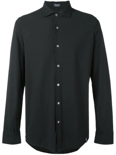 Drumohr Classic Shirt In Black