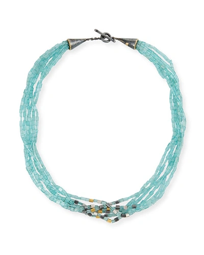 Yossi Harari Roxanne Cone Apatite Multi-strand Necklace