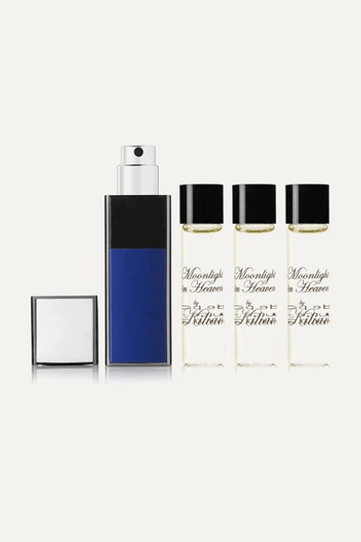 Kilian Moonlight In Heaven Travel Set - Eau De Parfum And Refills, 4 X 7.5ml In Colorless