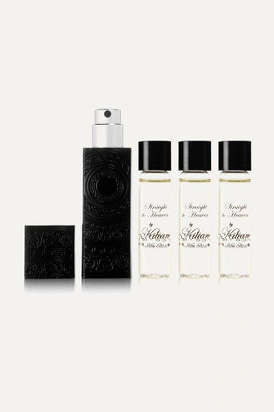 Kilian Straight To Heaven Travel Set - Eau De Parfum And Refills, 4 X 7.5ml In Colorless