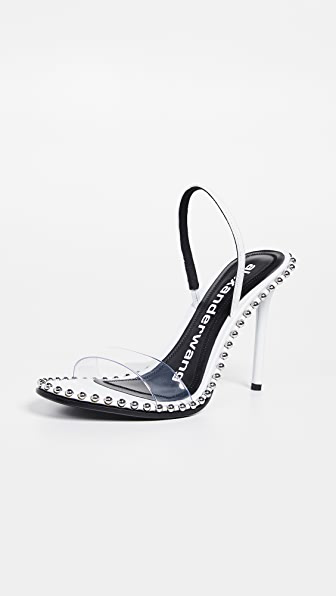 alexander wang nova heels white