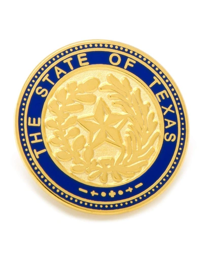 Cufflinks, Inc Seal Of Texas Lapel Pin In Silver