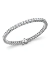 Bloomingdale's Princess-cut Diamond Tennis Bracelet In 14k White Gold, 10.20 Ct. T.w. - 100% Exclusive