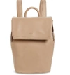 Matt & Nat Mini Fabi Faux Leather Backpack - Beige In Frappe