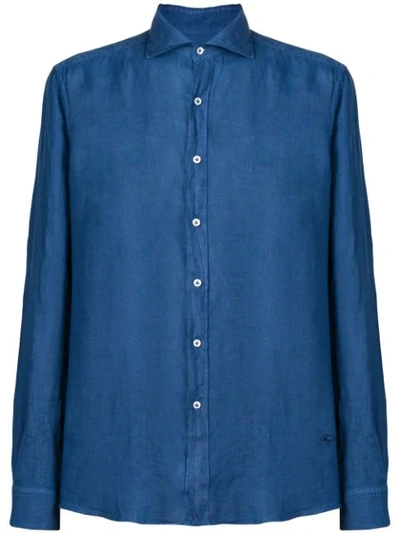 Fay Classic Shirt In Blue