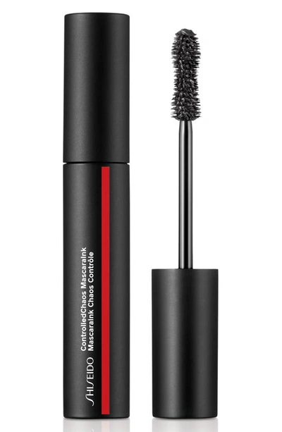 Shiseido Controlledchaos Volumizing Mascara Ink Black Pulse 0.32 oz/ 11.5 ml In 01 Black Pulse