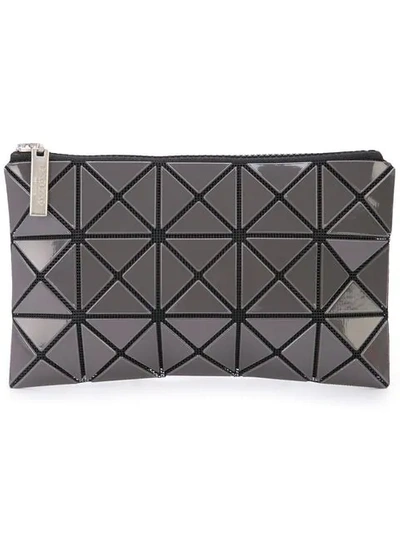 Bao Bao Issey Miyake Prism Flat Pouch In Grey