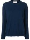 Pringle Of Scotland Knitted Jumper In Blue