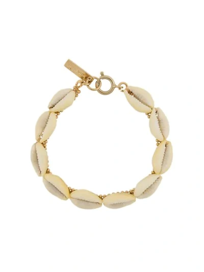 Isabel Marant Shell Bracelet In White