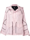 As65 Multi-pocket Jacket In Pink