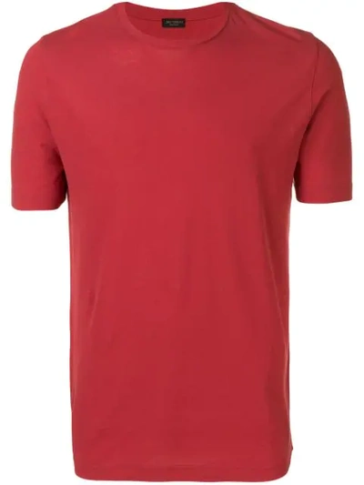 Dell'oglio Slim Fit T-shirt In Red