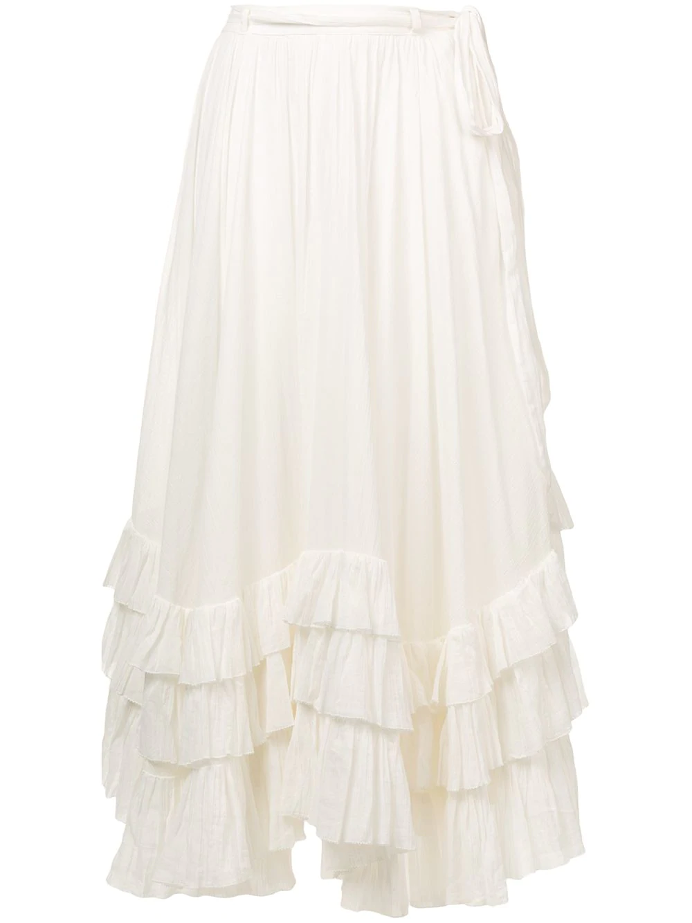 Polo Ralph Lauren Belted Long Skirt - White | ModeSens