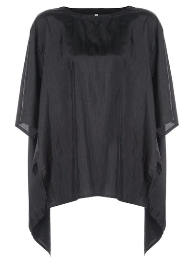 The Celect Oversized Asymmetric T-shirt In Black