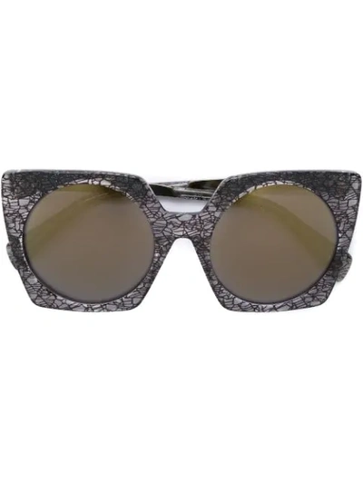 Yohji Yamamoto Square Frame Sunglasses