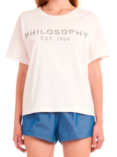 Philosophy Di Lorenzo Serafini T-shirt In White