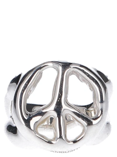 Ambush Peace Ring In Silver