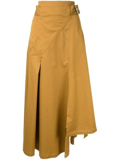 3.1 Phillip Lim / フィリップ リム Asymmetric Skirt In Brown