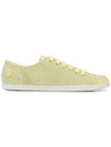 Camper Uno Perforated Sneakers In Yellow