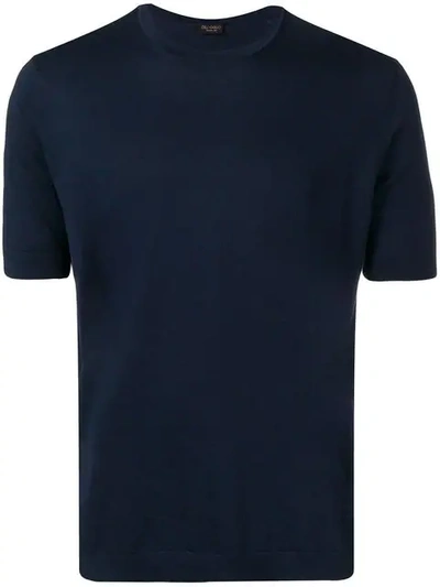 Dell'oglio Crew Neck T-shirt In Blue