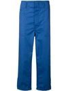 Marni Cropped Trousers In Blue