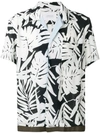 Low Brand Lowbrand X Houseofc Tropical Shirt In White