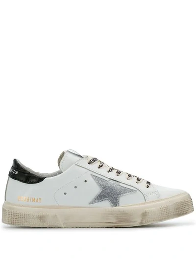 Golden Goose Low Top Trainers In White