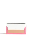 Marni Continental Wallet In Pink