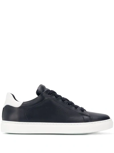 Paul & Shark Navy Casual Sneakers In Blue
