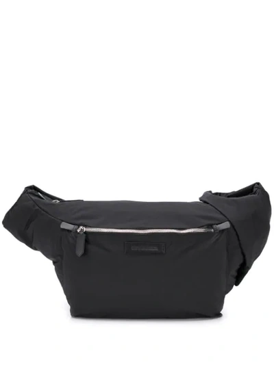 Dsquared2 Zipped Belt Bag In Black
