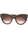 Stella Mccartney 'havana Oversized' Sunglasses