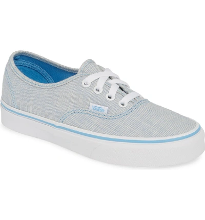 Vans 'authentic' Sneaker In Alaskan Blue/ True White