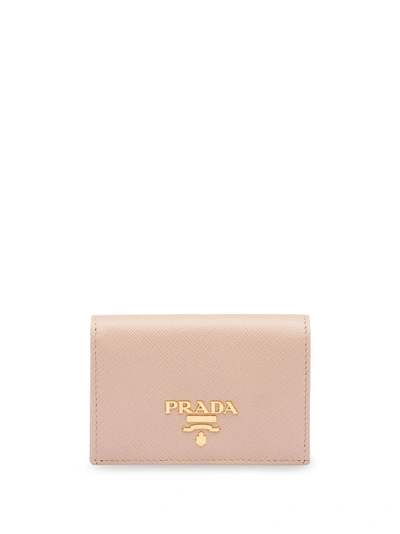 Prada Saffiano-kartenetui In Rosa