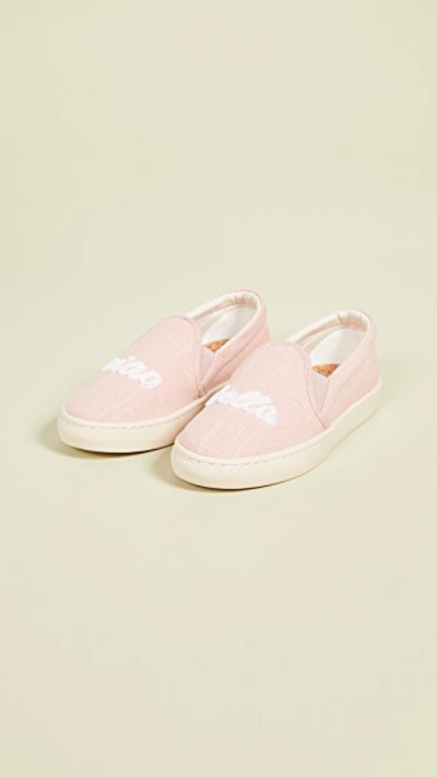 Soludos Ciao Bella Sneakers In Dusty Rose