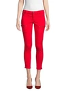 Joie Park Skinny Twill Pants In Matador Red