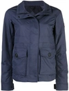 Canada Goose Hooded Zipped Jacket - Blue