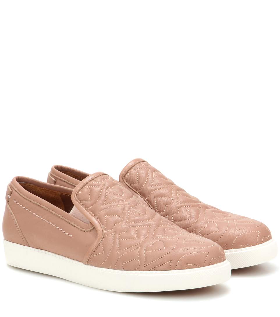 chloe slip on shoes
