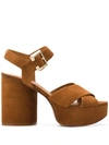 Clergerie Vianne Sandals In Brown