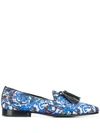 Leqarant Liberty Loafers In Blue