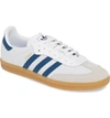 Adidas Originals Samba Og Sneaker In White/ Legend Marine/ Grey