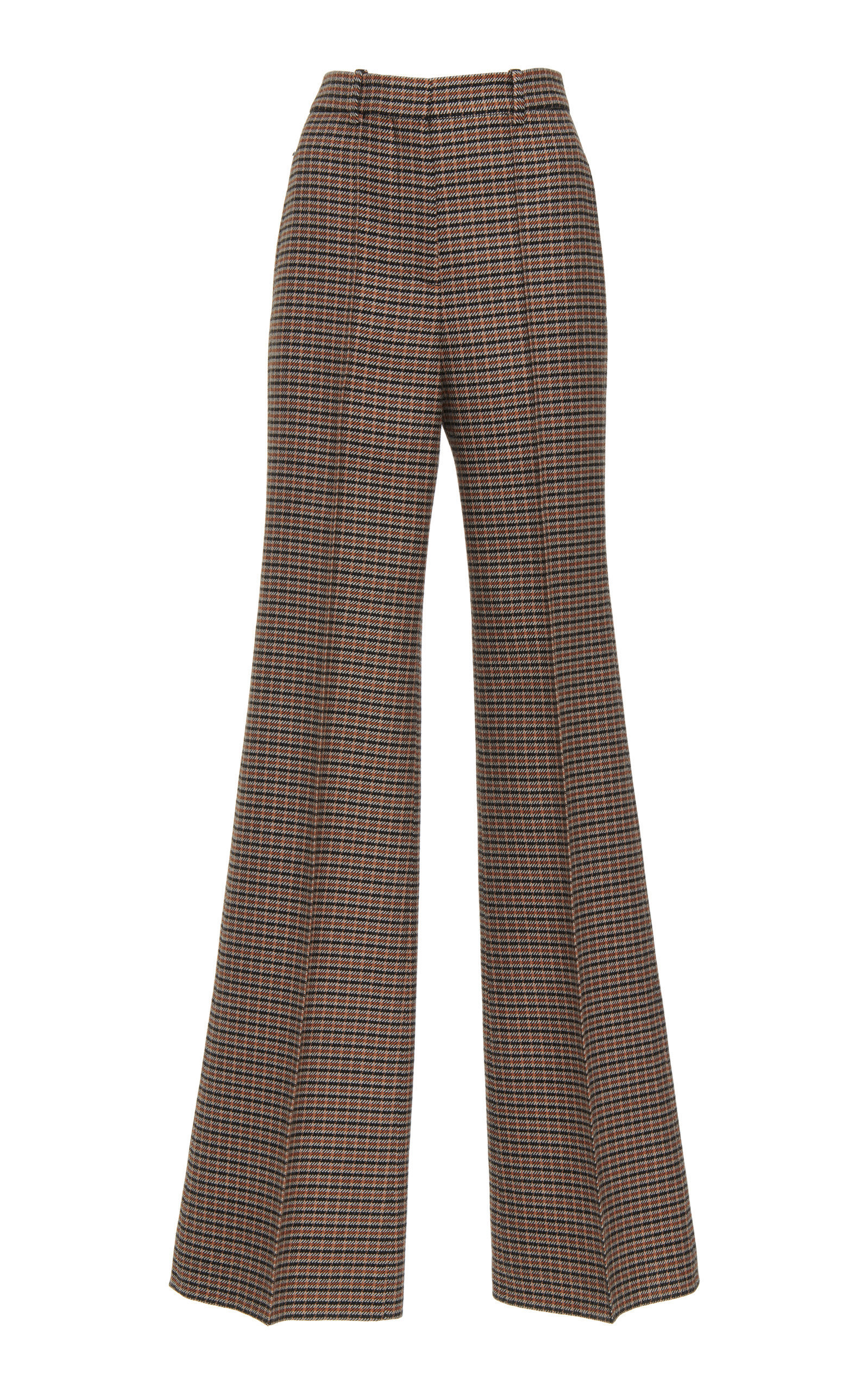 high waisted wool pants