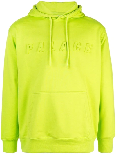 Palace Logo Hoodie In Green