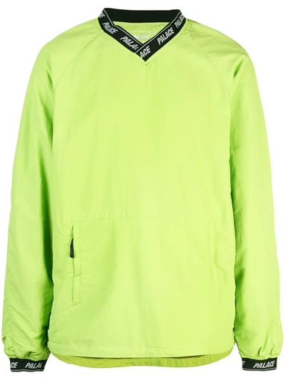 Palace V-neck Sweatshirt In Green