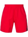 Hugo Boss Klassische Badeshorts In Red