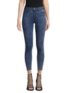L'agence Margot High Rise Ankle Skinny Jeans In Dark Acid