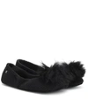 Ugg Andi Cotton Slippers In Blk