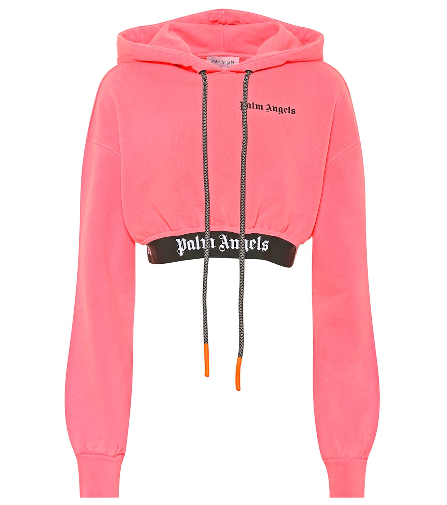 palm angels cropped sweatshirt