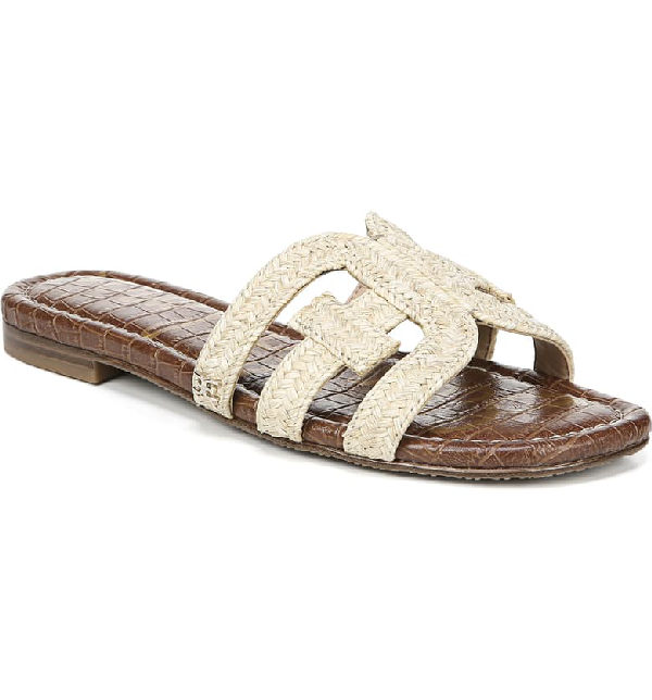 beckie woven slide sandal
